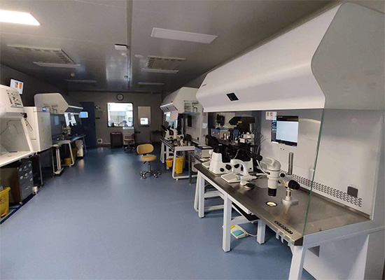 IVF workstation customer site photo 2 550-400